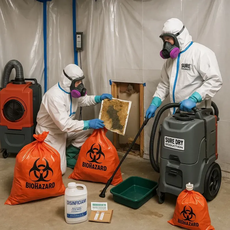 Contaminated Water Handling Protocols process in Audubon, NJ
