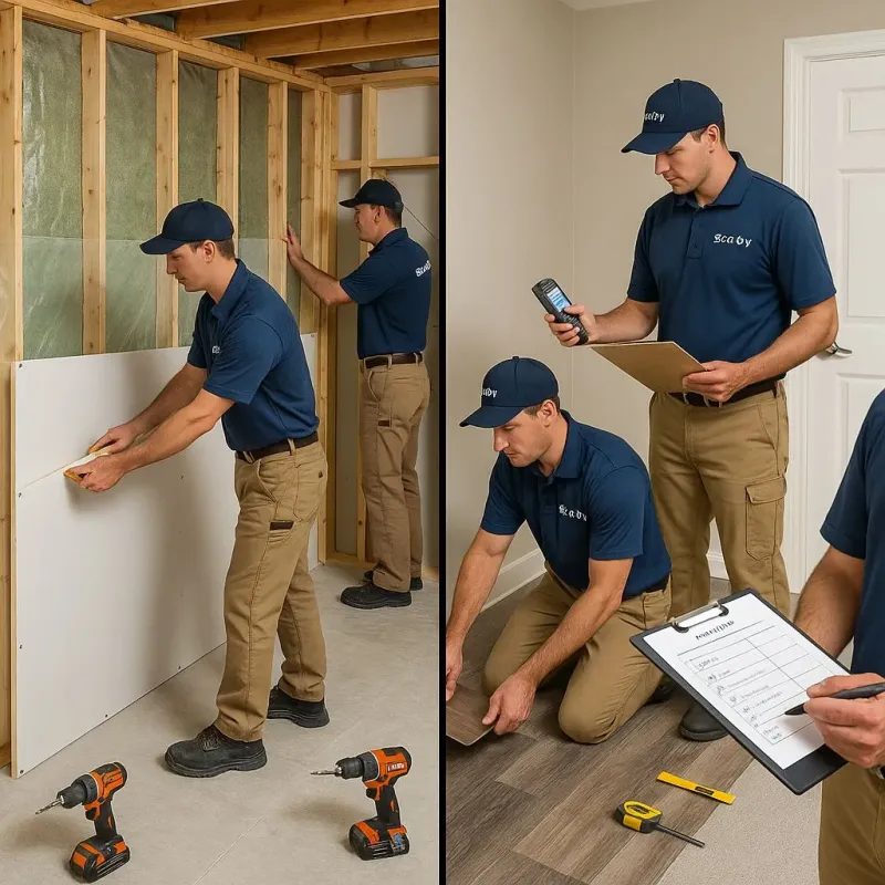 Repairs and Reconstruction process in Audubon, NJ