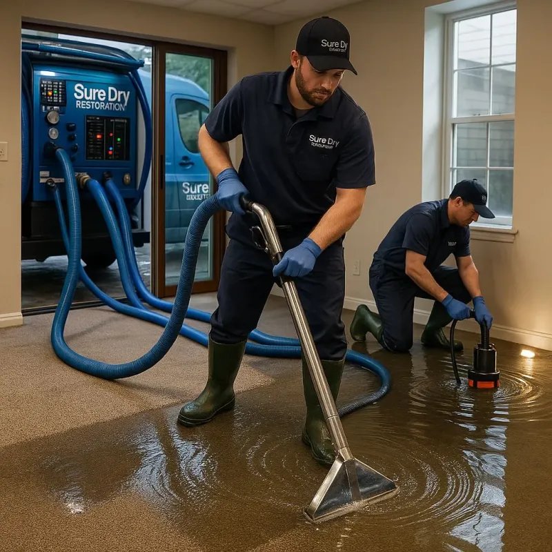 Water Extraction and Removal process in Audubon, NJ